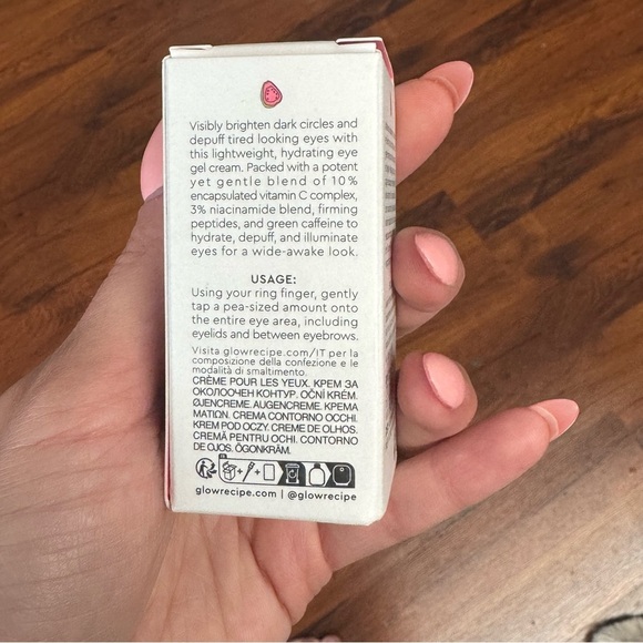 Glow Recipe Guava Vitamin C Bright Eye Gel Cream - Picture 4 of 9